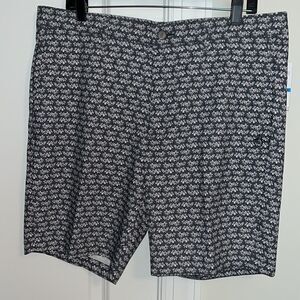 Rare Original Penguin Masters Augusta National Magnolia Golf Cart Print Shorts